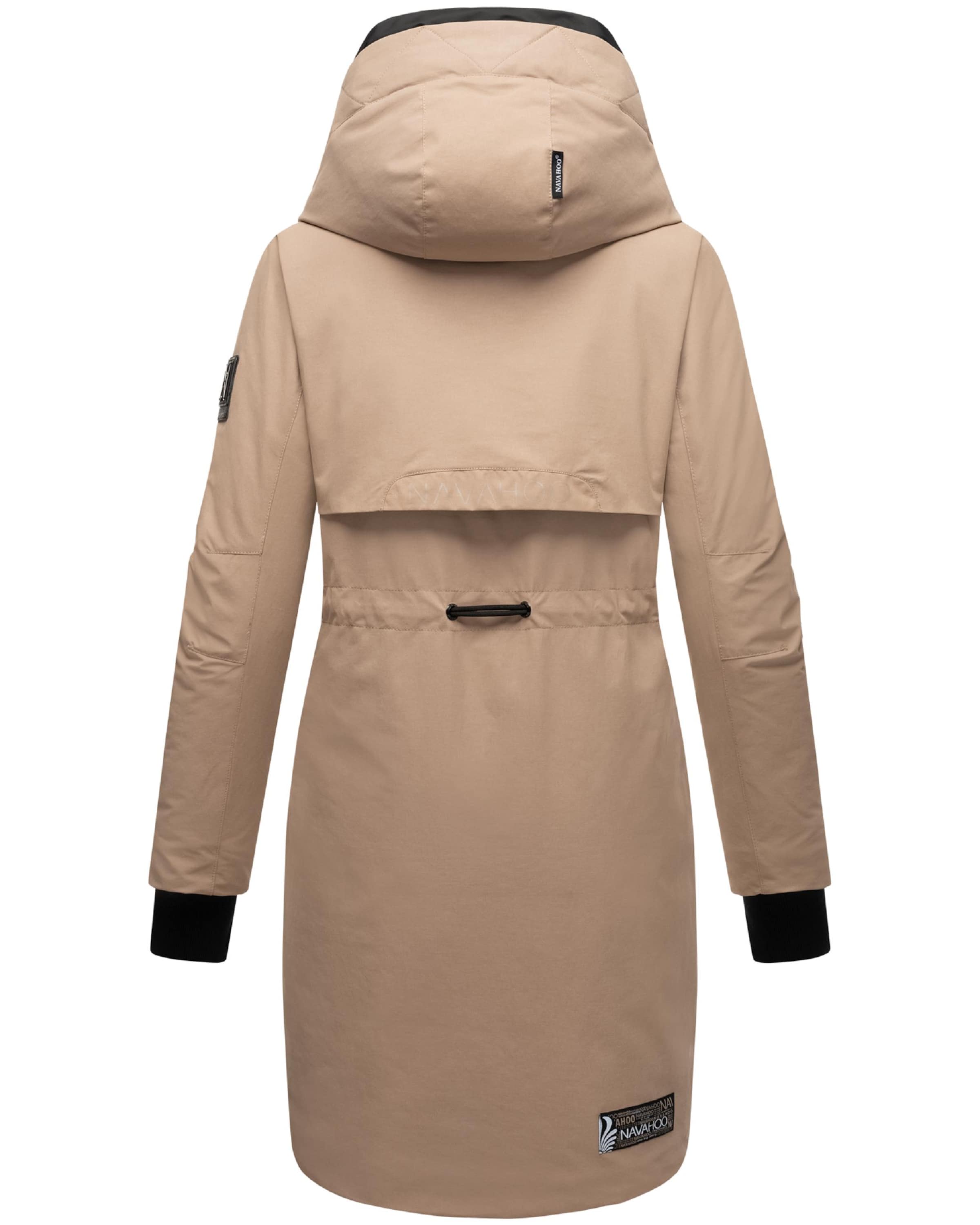 NAVAHOO Mantel 'Snowelf' in Beige