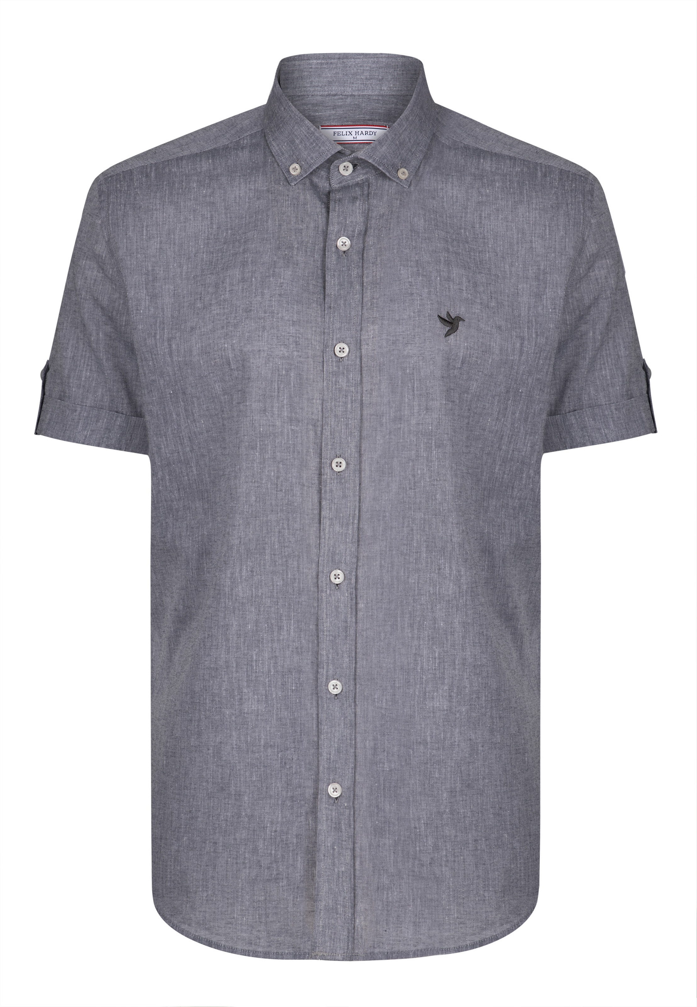 Felix Hardy Regular Fit Hemd in Blau: Vorderseite