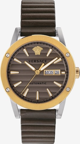 VERSACE Analog Watch in Brown: front
