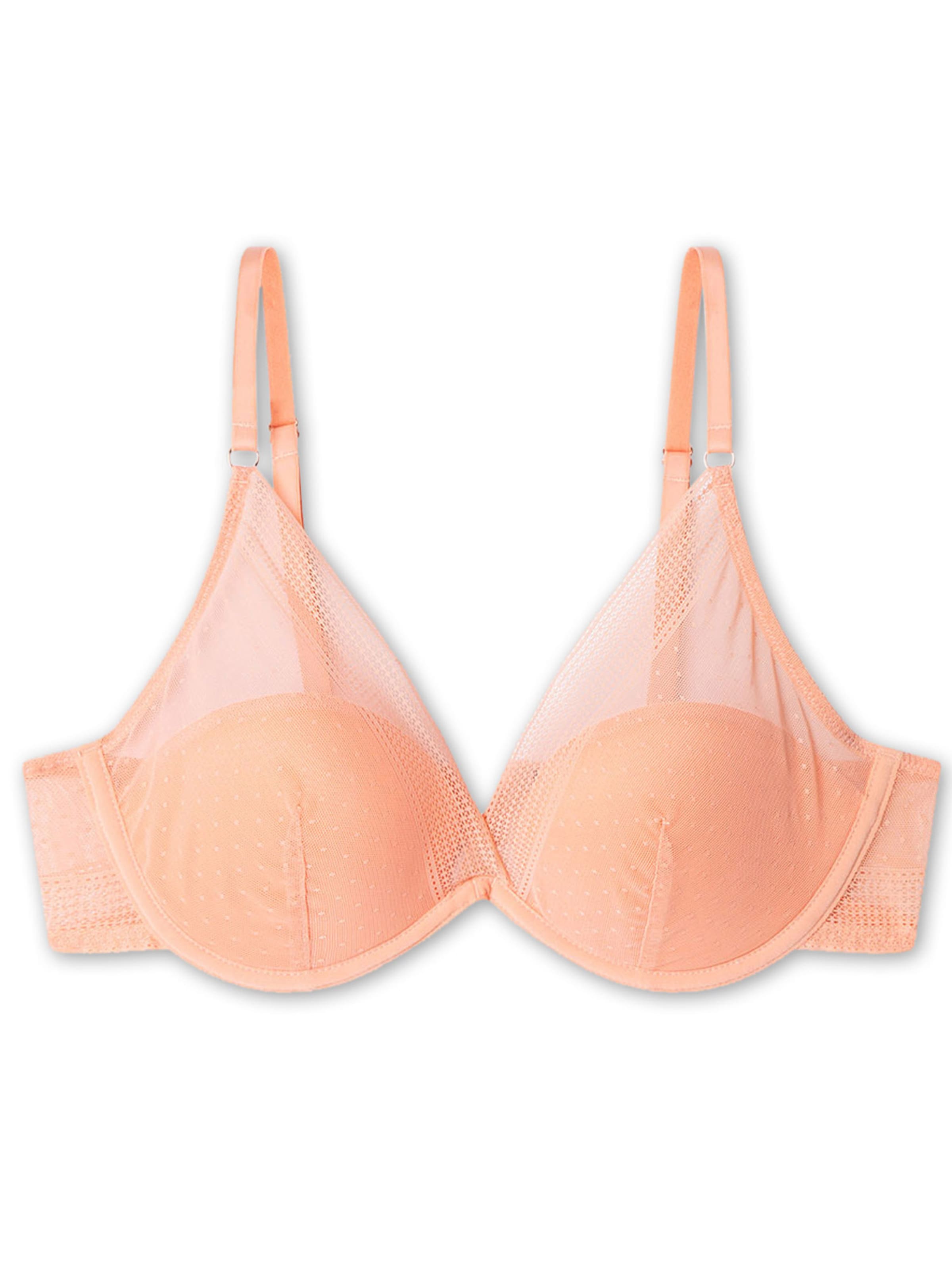 Balconnet Soutien-gorge Gisela en rose : devant