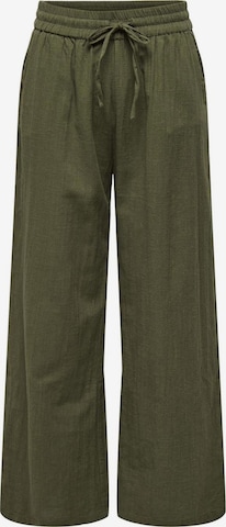 ONLY - Pantalón 'ONLTIZANA' en verde: frente