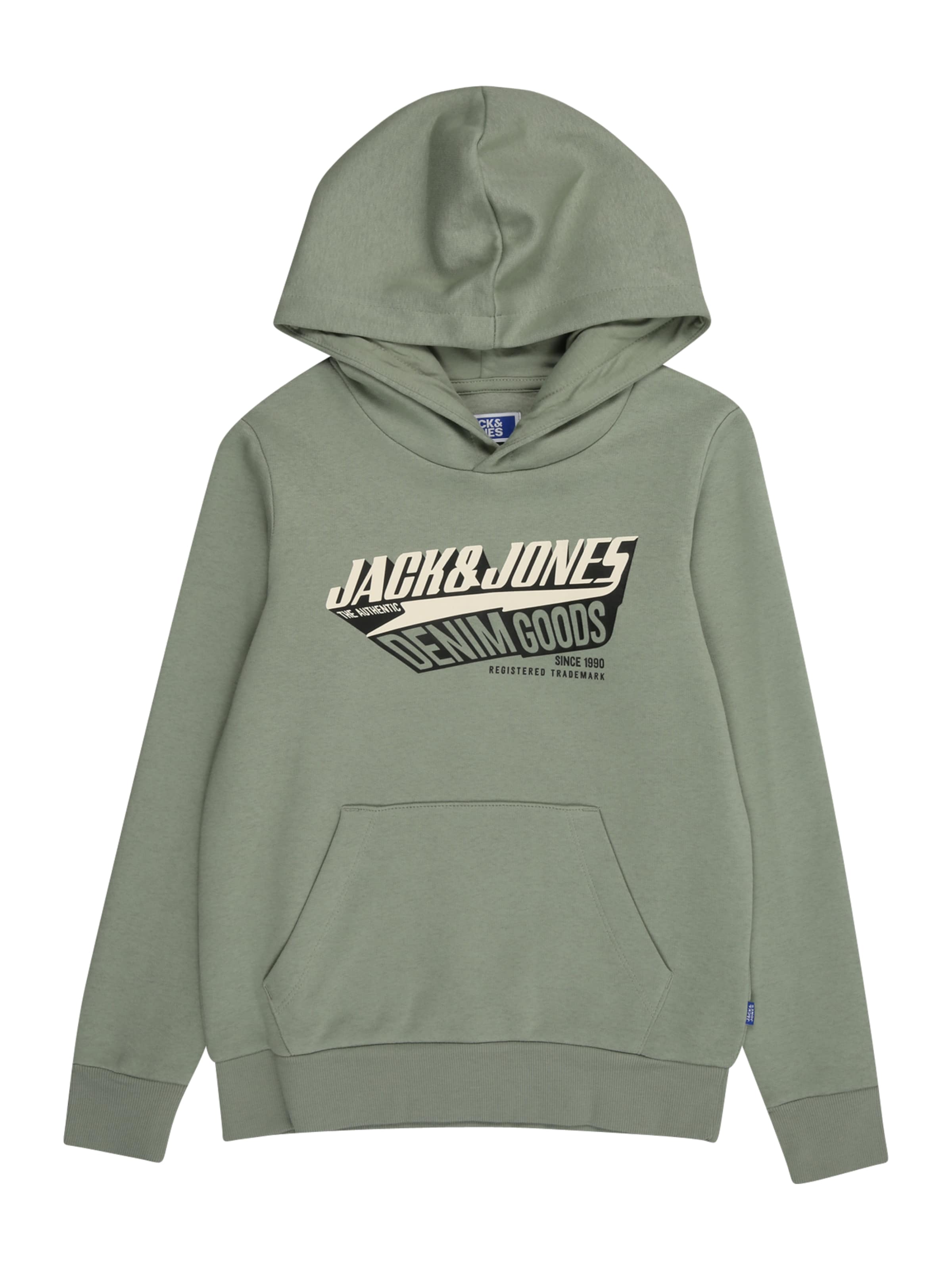 zaļš Jack & Jones Junior Sportisks džemperis: no priekšpuses