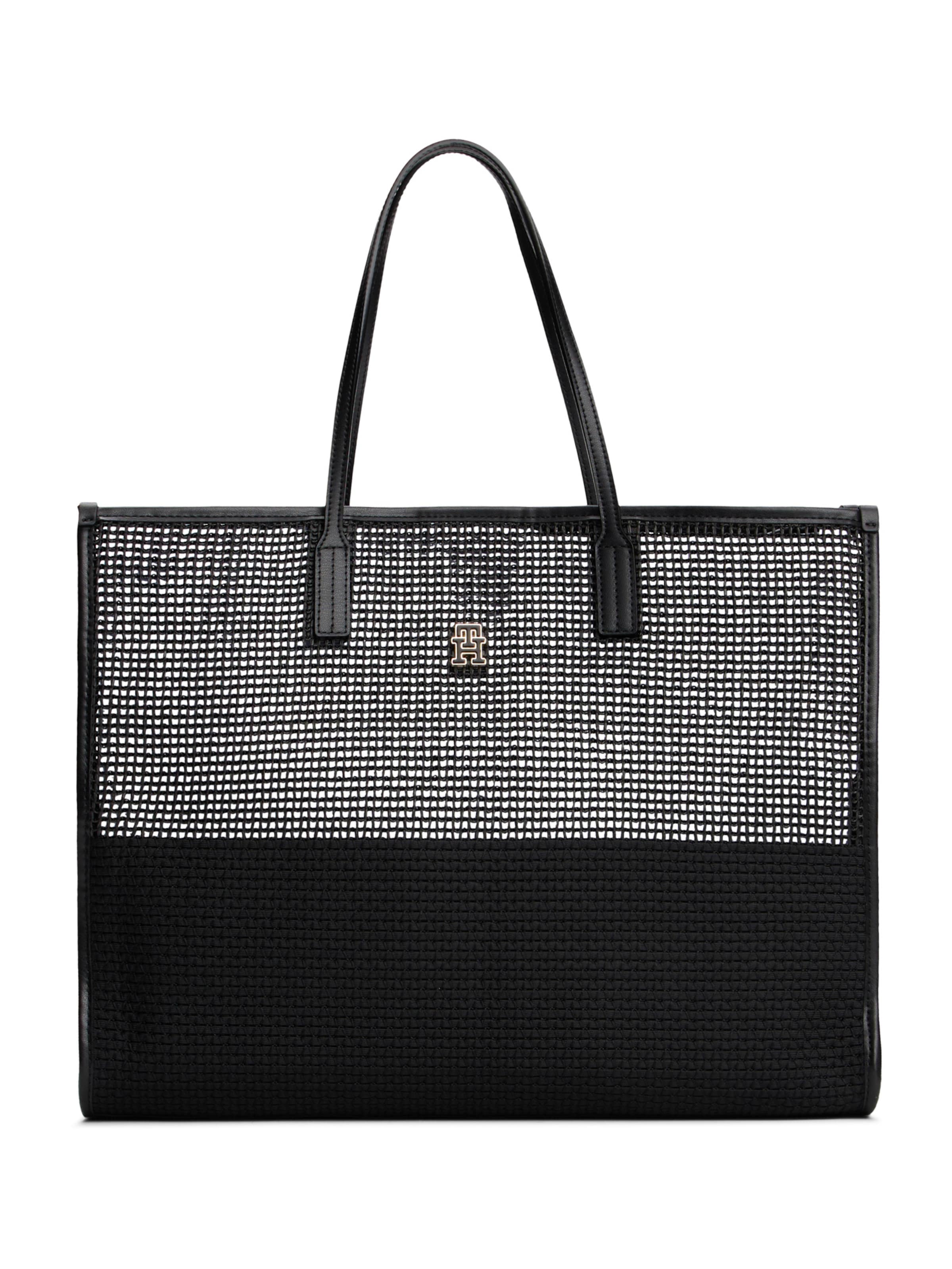 Cabas 'City' TOMMY HILFIGER en noir : devant