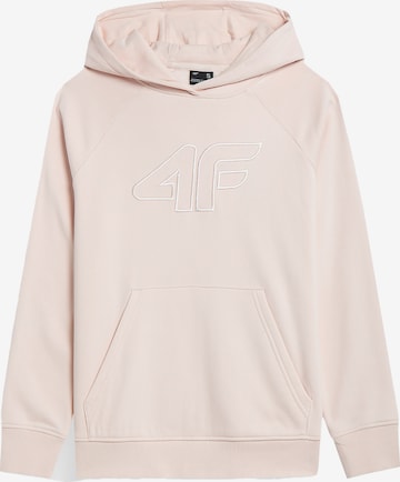 Sweat de sport 4F en rose : devant