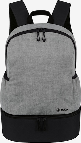 JAKO Sports Backpack in Grey: front