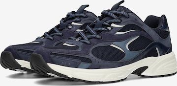 PS Poelman Sneakers laag 'Dean' in Blauw: voorkant