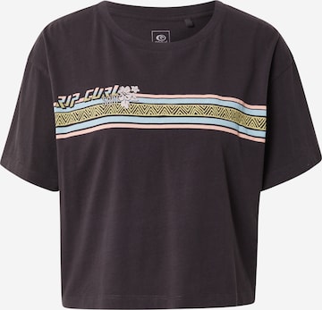 RIP CURL Funktionsbluse 'TWIN FIN REVIVAL' i sort: forside