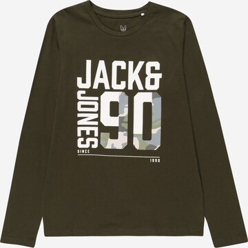 Jack & Jones Junior Póló - zöld: elől