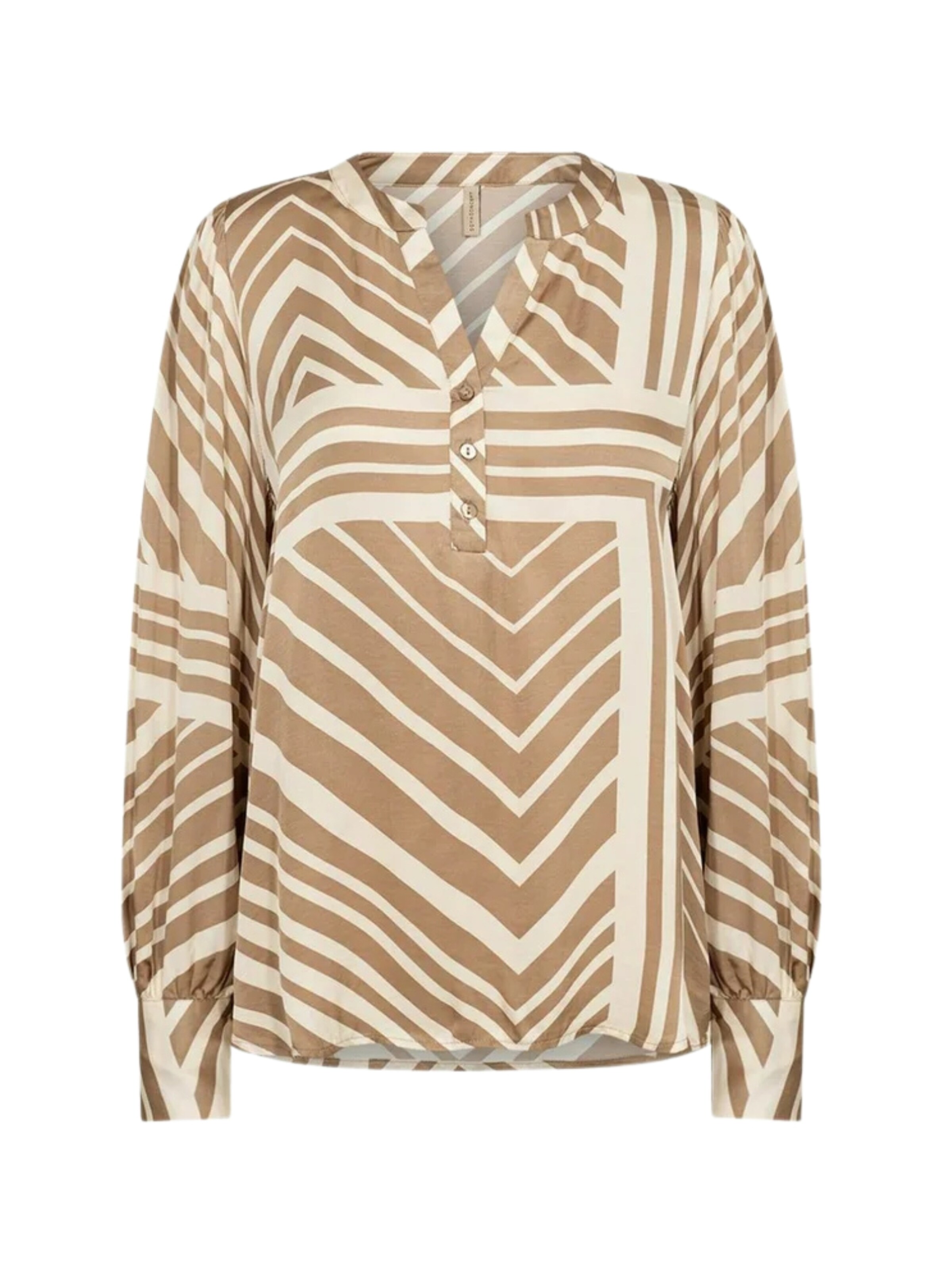 Soyaconcept Bluse 'Faro 2' i brun: forside