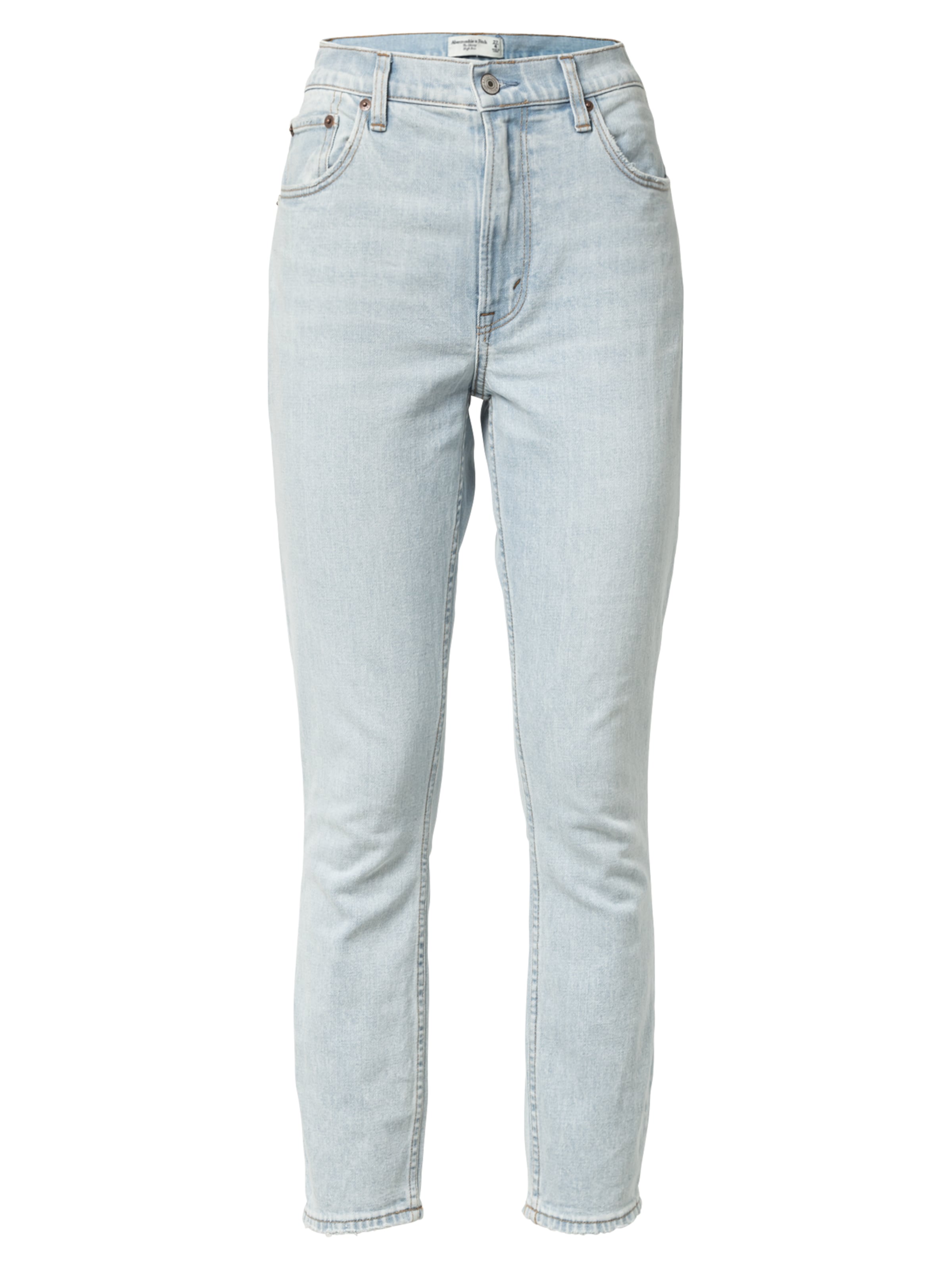 Abercrombie & Fitch Regular Jeans in Blauw: voorkant
