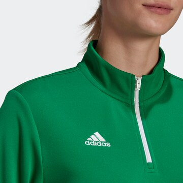 ADIDAS PERFORMANCE Athletic Sweatshirt 'Entrada 22' in Green