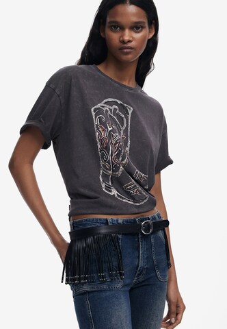 Desigual Gürtel in Schwarz