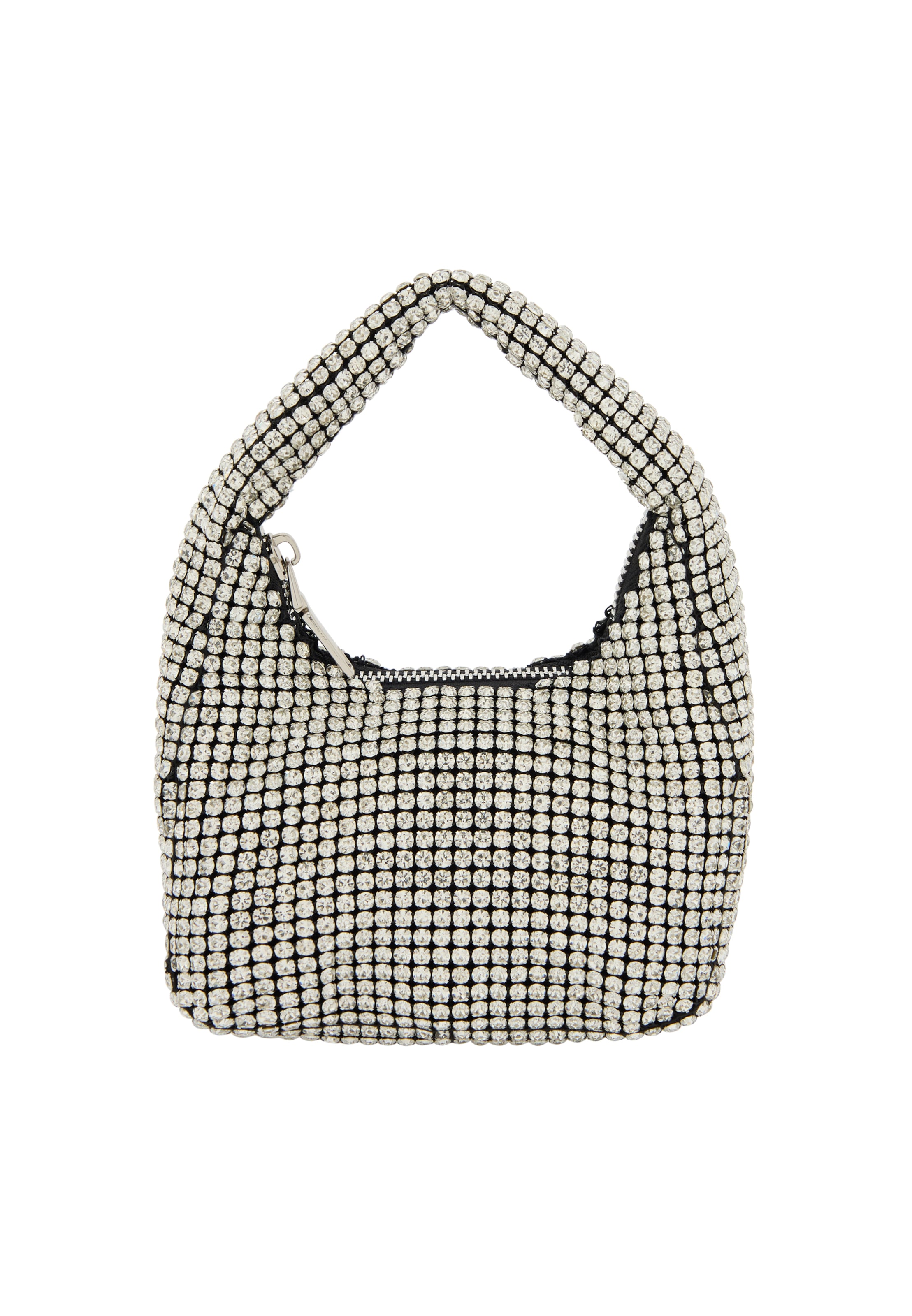 myMo at night Ročna torbica | srebrna barva: sprednja stran