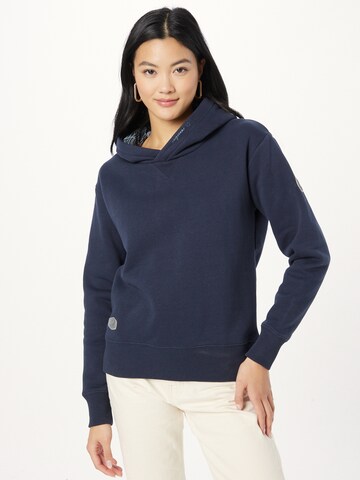 Ragwear Sweatshirt 'ARIMEY REMAKE' in Blau: predná strana