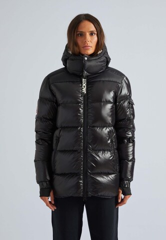 Veste fonctionnelle JACK1T en noir : devant