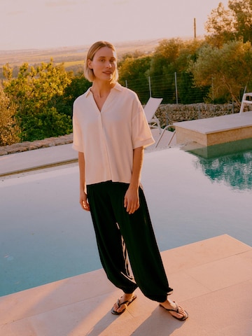 Chemisier ' OXNInna ' Oxmo en blanc