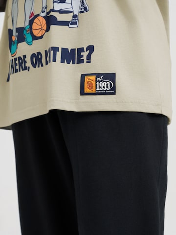 T-shirt 'Retro Logo' AND1 en gris