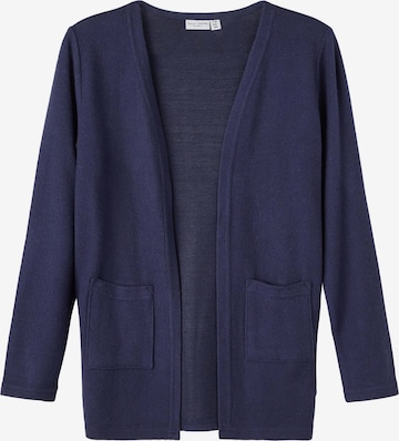 Cardigan 'Victi' NAME IT en bleu : devant