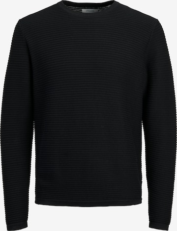 JACK & JONES Sweater 'Wind' in Black: front