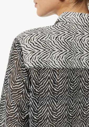 COMMA Blouse in Zwart