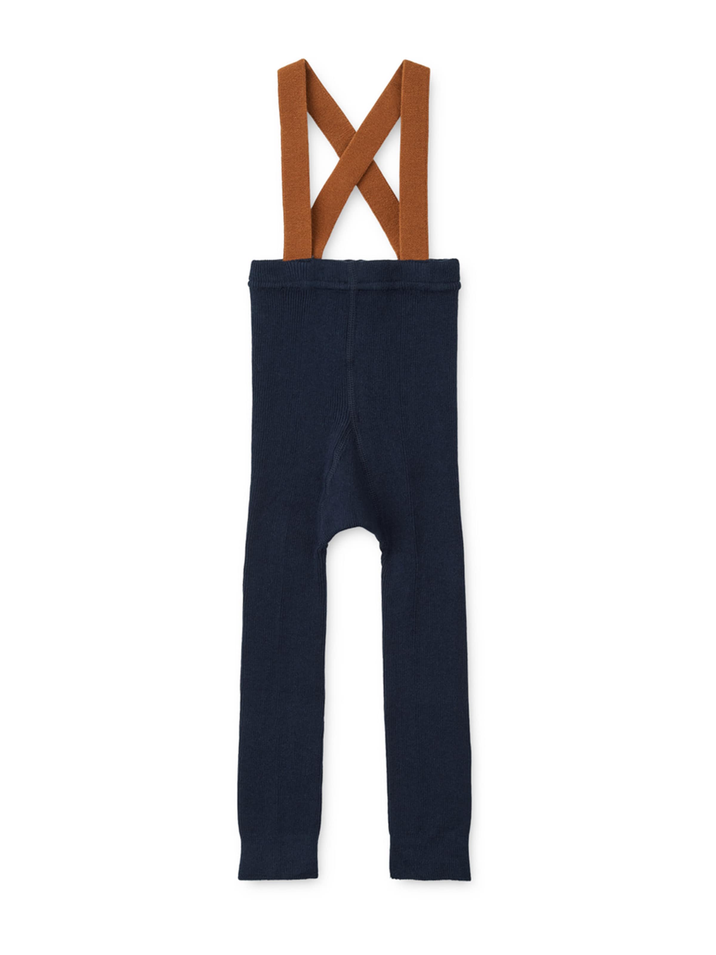 Skinny Leggings 'Cuno' de la Liewood pe albastru: față