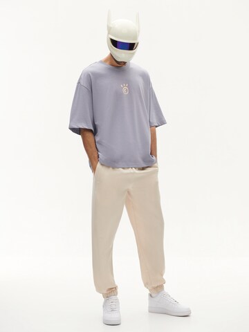 Smiles Shirt 'Lino' in Grau