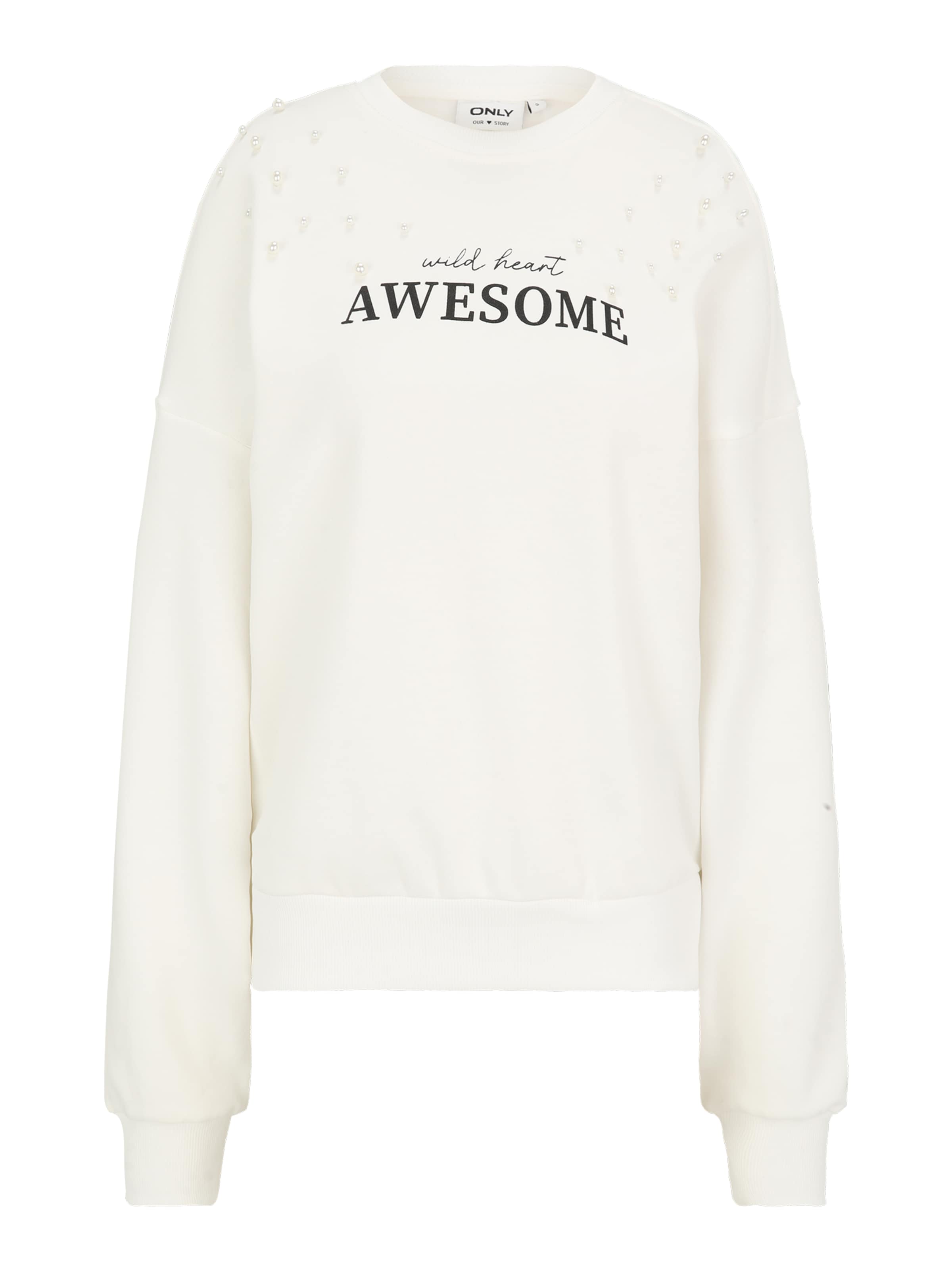 Only Tall Sweatshirt &#x27;ONLJENNA&#x27; in White: front