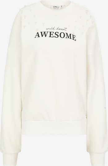 Only Tall Collegepaita 'ONLJENNA' värissä musta / valkoinen, Tuotenäkymä