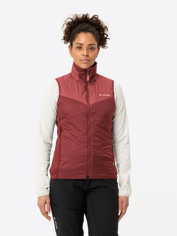 VAUDE Sports vest 'Sesvenna IV' in Red: front