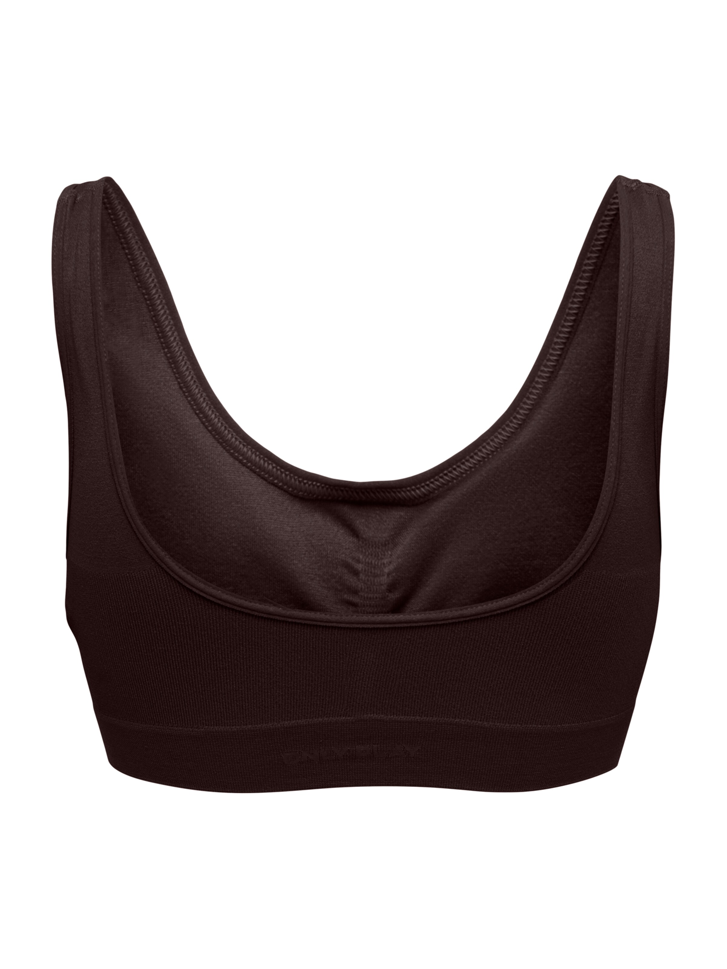 ONLY PLAY Bustier Sport-BH in Braun