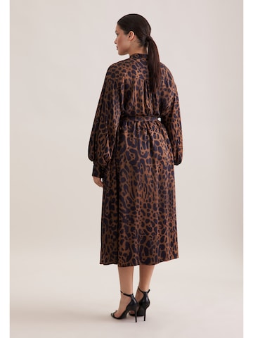 SEIDENSTICKER Shirt dress 'Schwarze Rose' in Brown