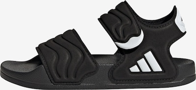 ADIDAS SPORTSWEAR Badeschuh 'Adilette' in 28 in schwarz / weiß, Produktansicht