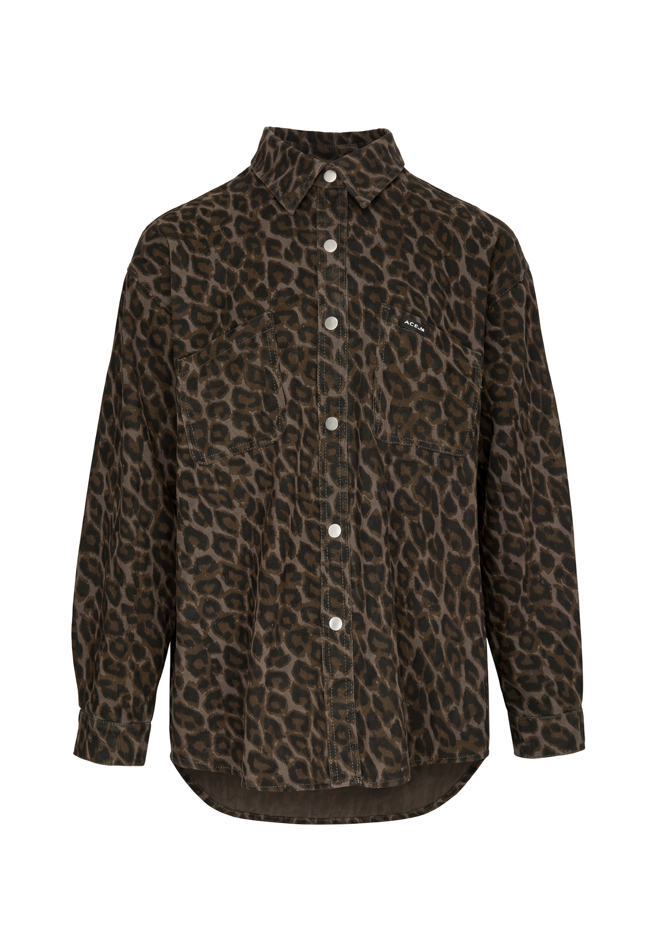 Veste mi-saison faina en marron : devant