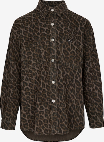 Veste mi-saison faina en marron : devant