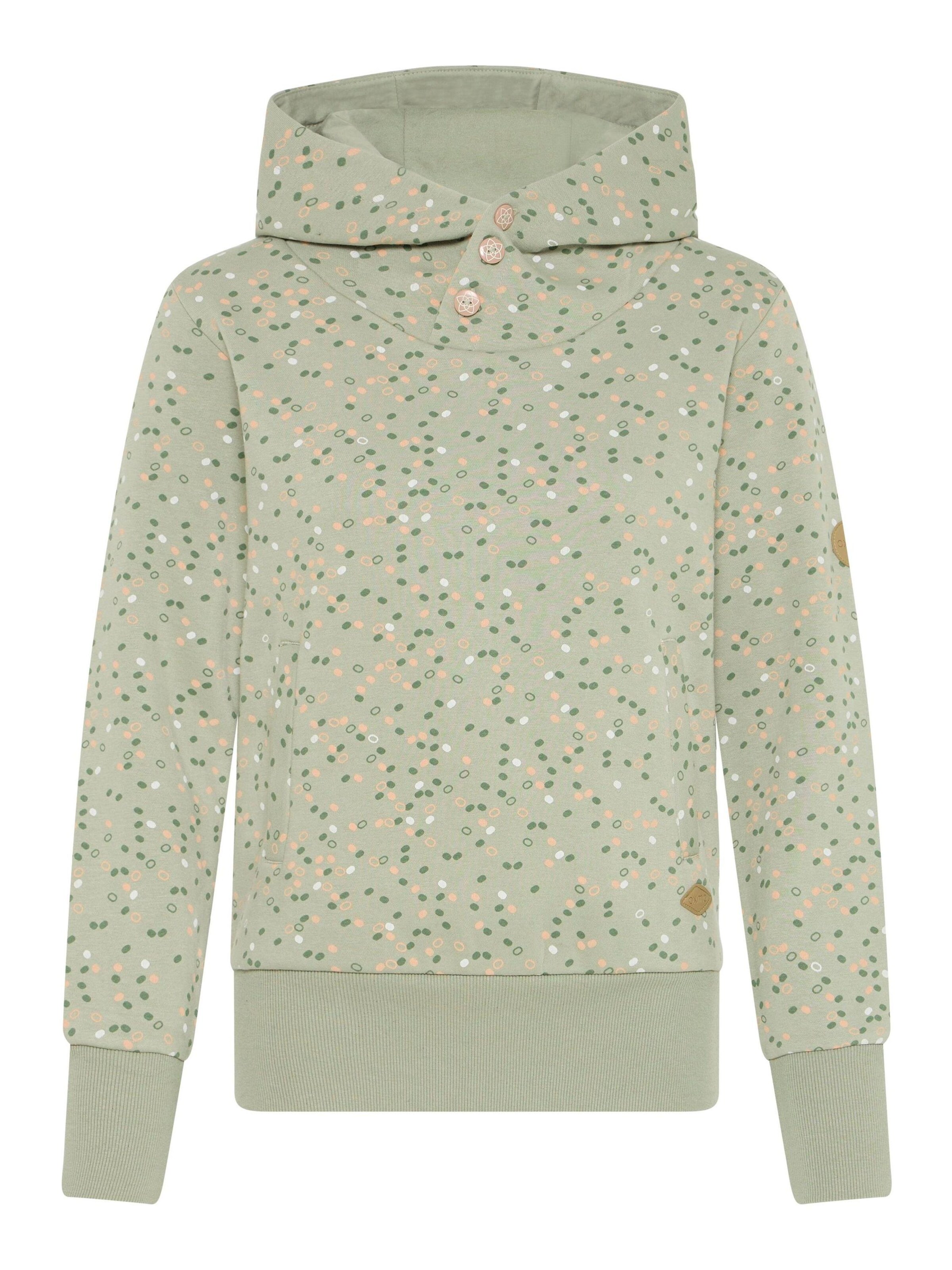 Oxmo - Sweatshirt 'Beate' em verde: frente