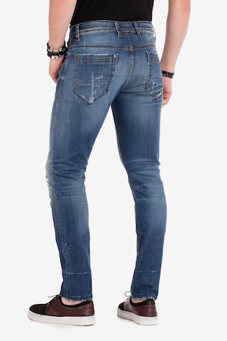 CIPO & BAXX Slimfit Jeans 'CD475' in Blau