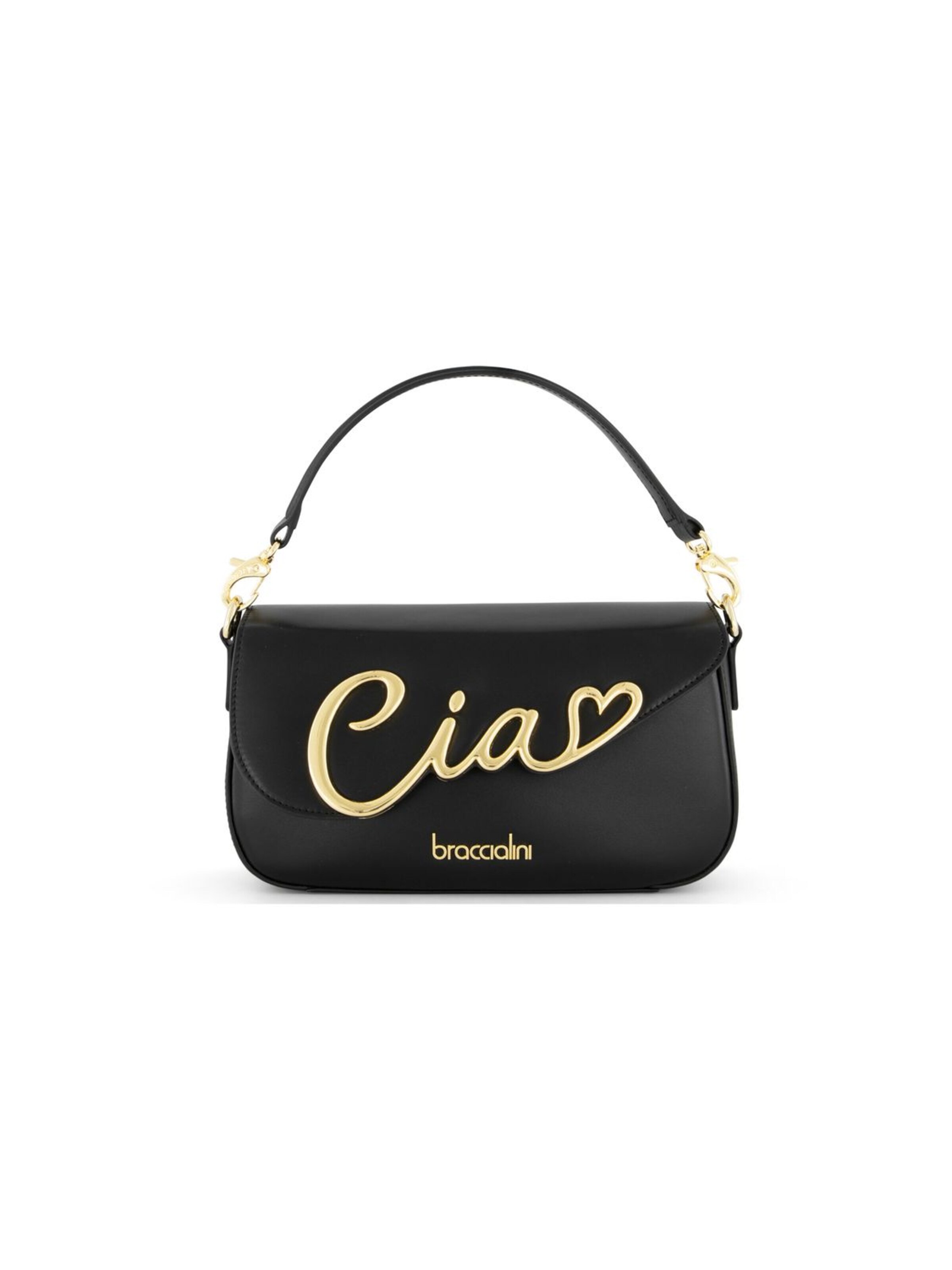 Braccialini - Bolso de hombro 'Ciao' en negro: frente