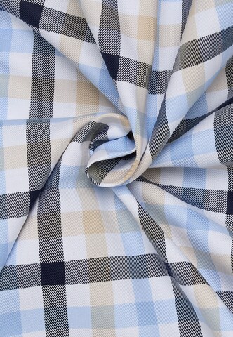 ETERNA Comfort fit Button Up Shirt in Blue