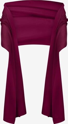 APART Scarf in Purple: front