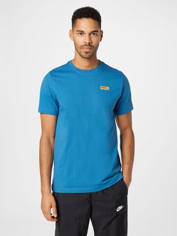 NIKE Sportshirt in Blau: predná strana