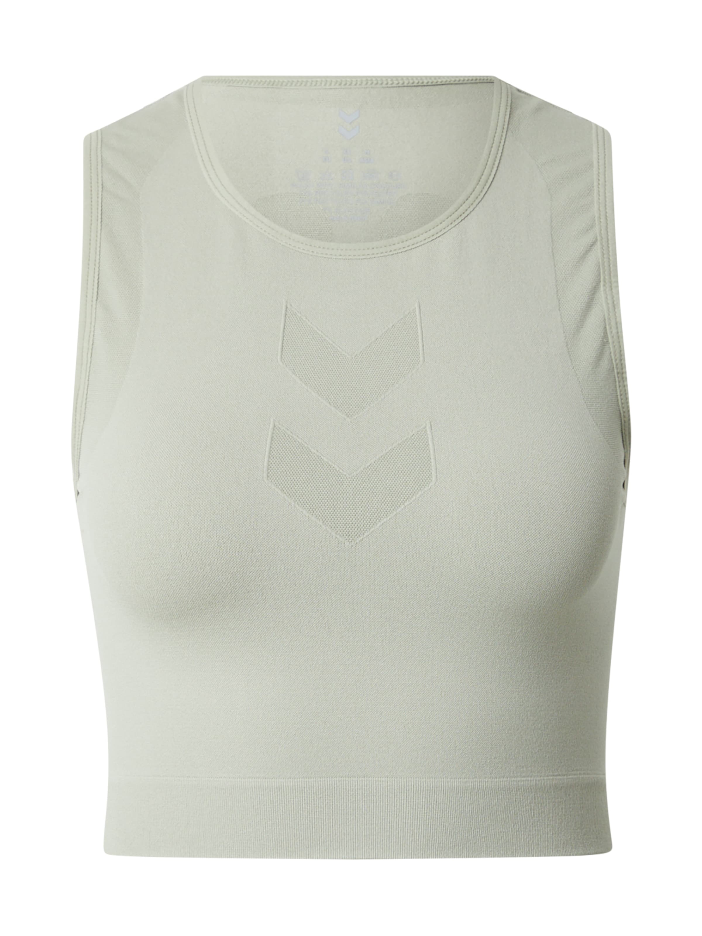 Hummel Bustier Sporttop 'Hiit' in Grün: Vorderseite