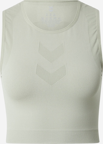 Bustier Soutien-gorge de sport 'Hiit' Hummel en vert : devant