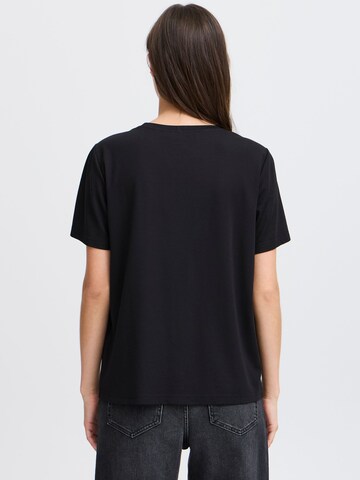 T-shirt 'LOVELY' b.young en noir