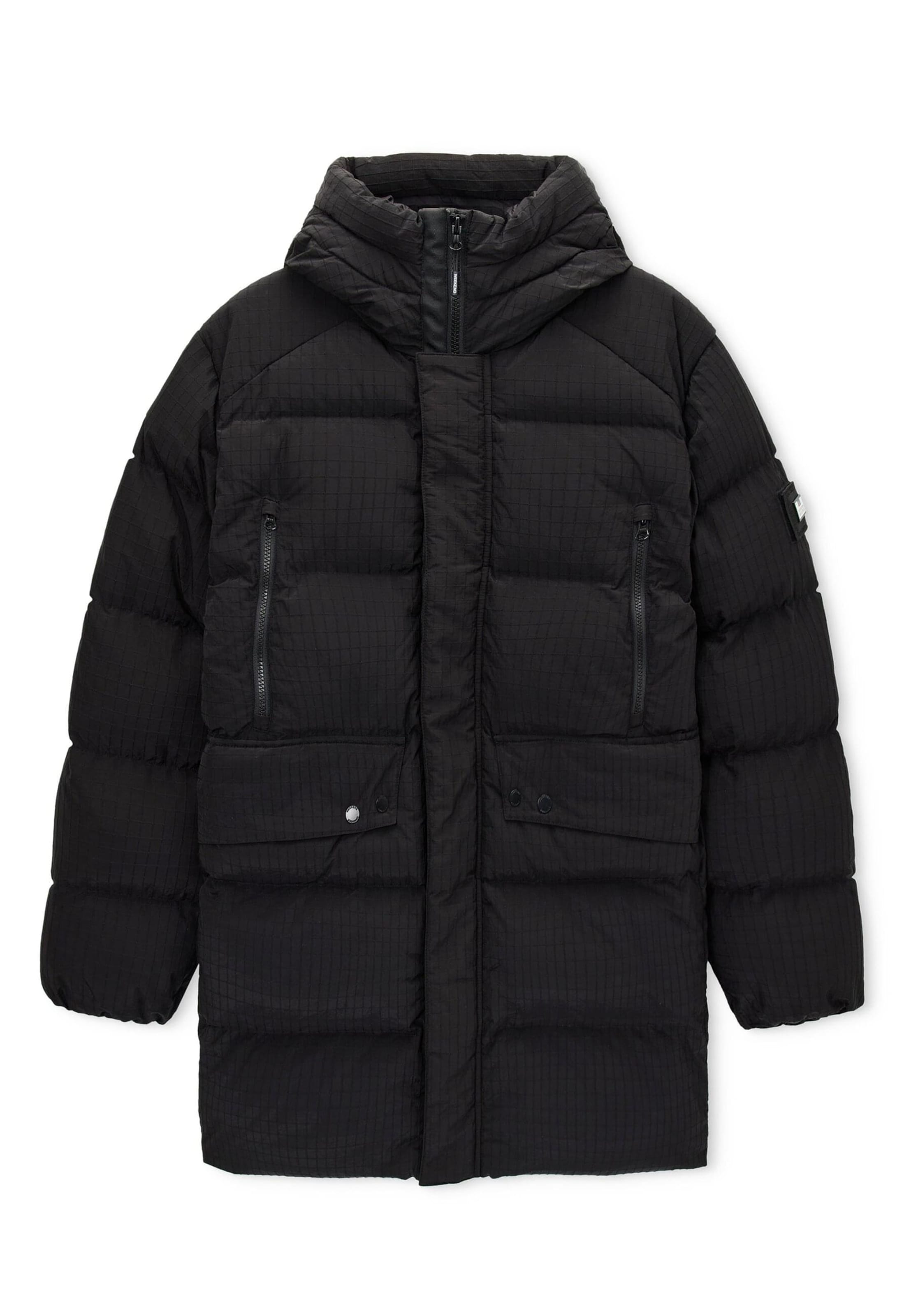 Weekend Offender Jacke 'Lombardo Primaloft' in Schwarz: Vorderseite