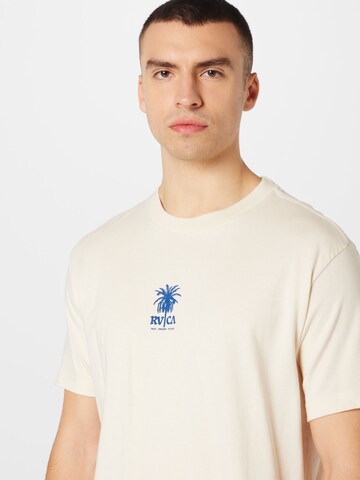 RVCA Shirt 'RADIO PALMS' in Weiß