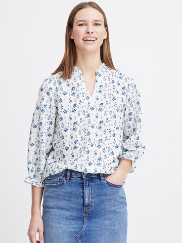 Camicia da donna 'Florica' di b.young in bianco: frontale