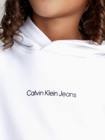 Calvin Klein Jeans - Sudadera en blanco