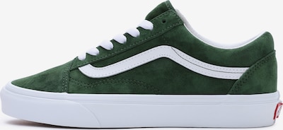 VANS Baskets basses 'Old Skool' en vert foncé / blanc, Vue avec produit