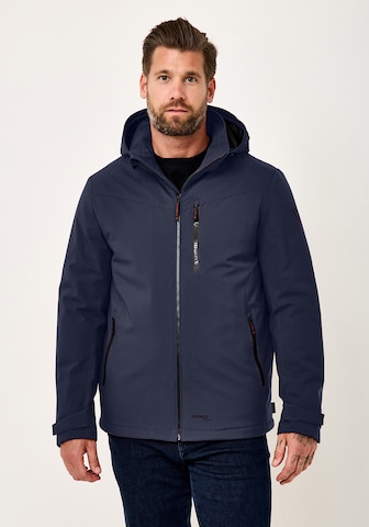 REDPOINT Funktionsjacke 'LEN 3.0' in Blau: Vorderseite