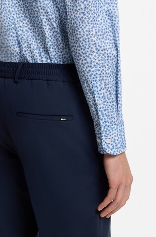 BOSS Slim fit Button Up Shirt in Blue